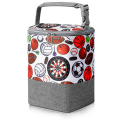 Accmor Breastmilk Cooler Bag shows insulated lining keeping bottles at ideal temps on the go