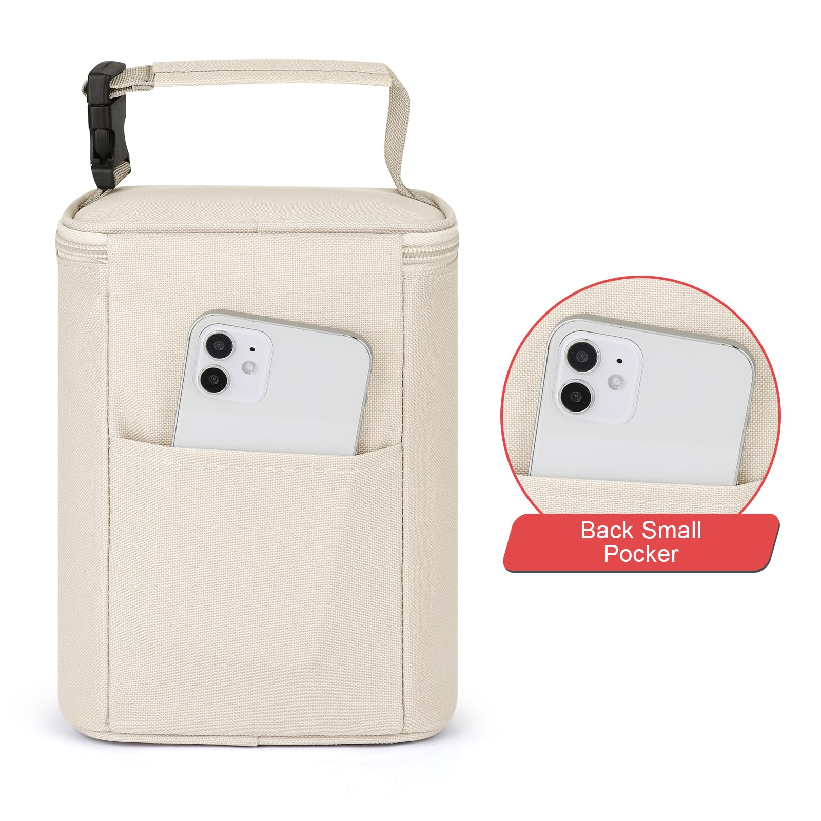 Versatile as a lunch bag for family trips and daycare days with Accmor.