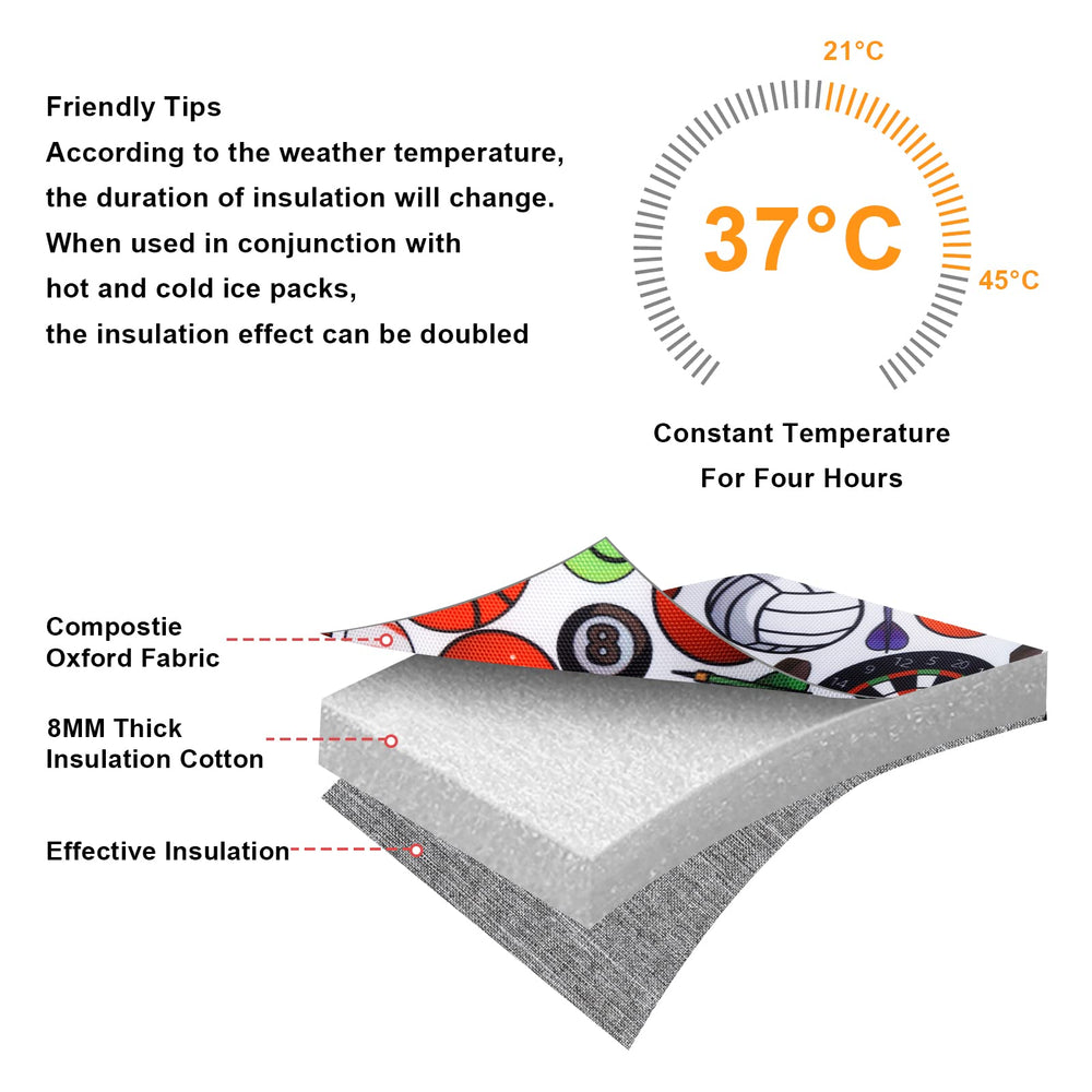 Accmor water-resistant material protects contents during travel