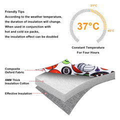 Accmor water-resistant material protects contents during travel