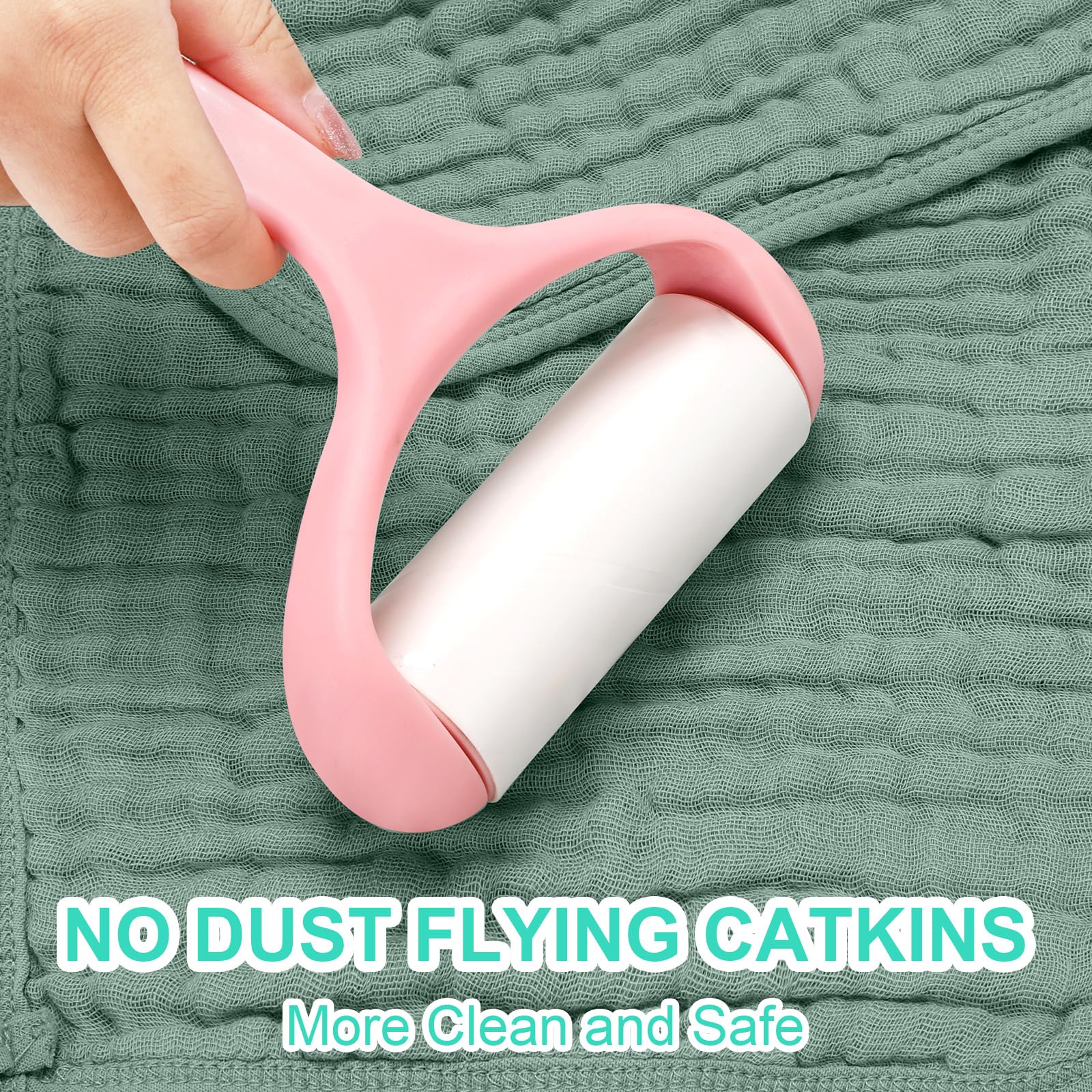 Accmor burp cloth machine-washable design for easy care and repeated softness.