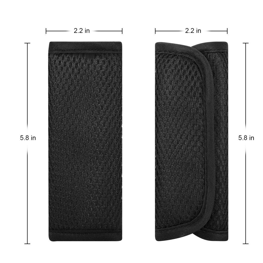 Accmor strap pads protect against rubbing and chafing.