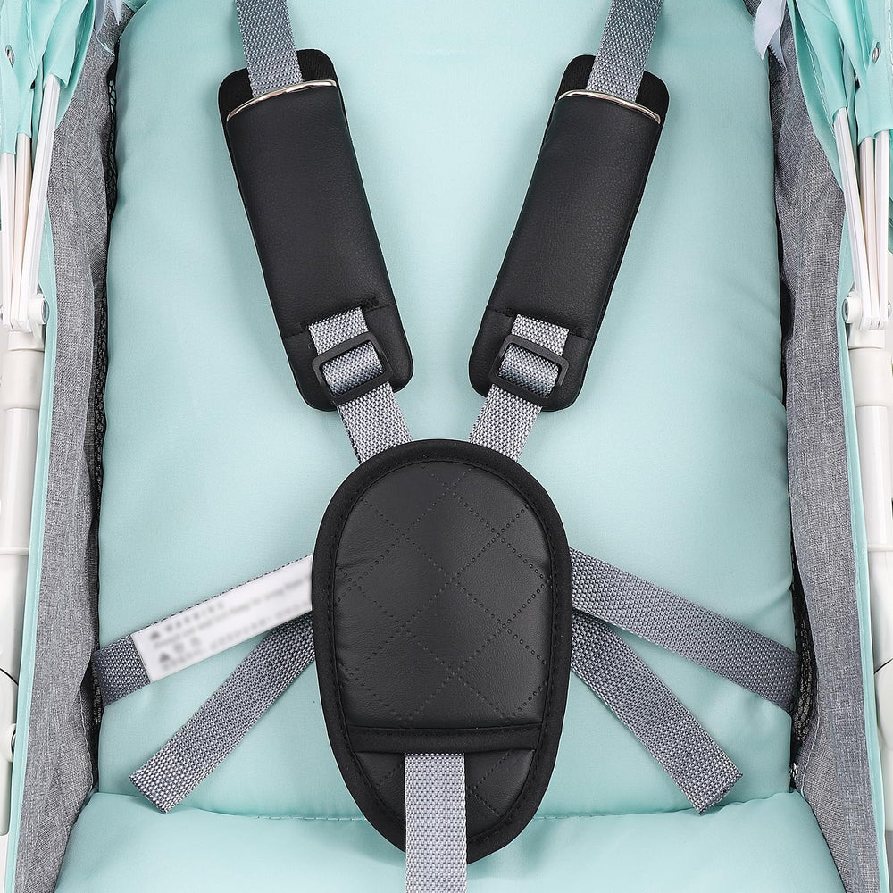 Accmor universal-fit car seat strap pads designed to fit most belts.