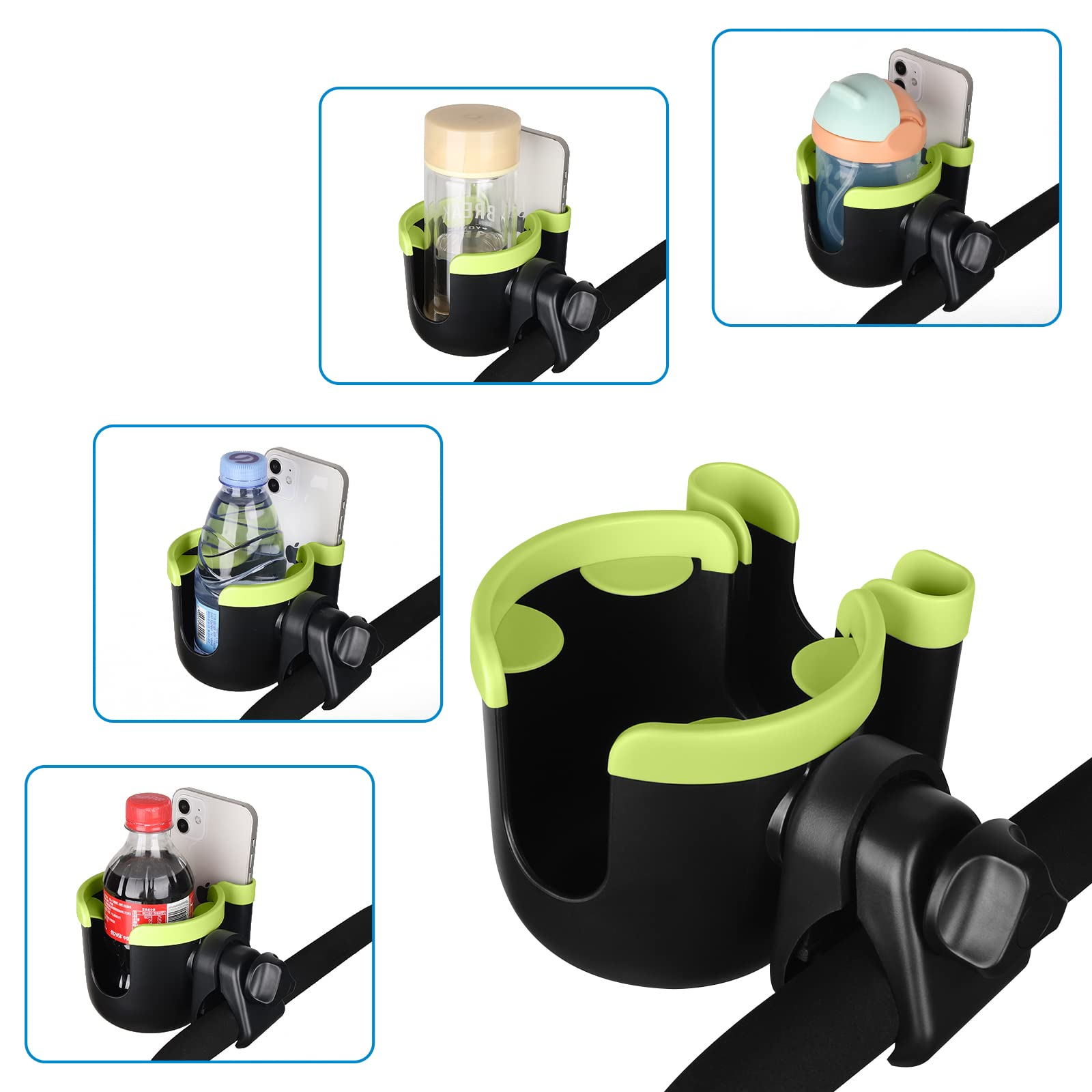 Accmor open sides design fits mugs sippy cups and baby bottles