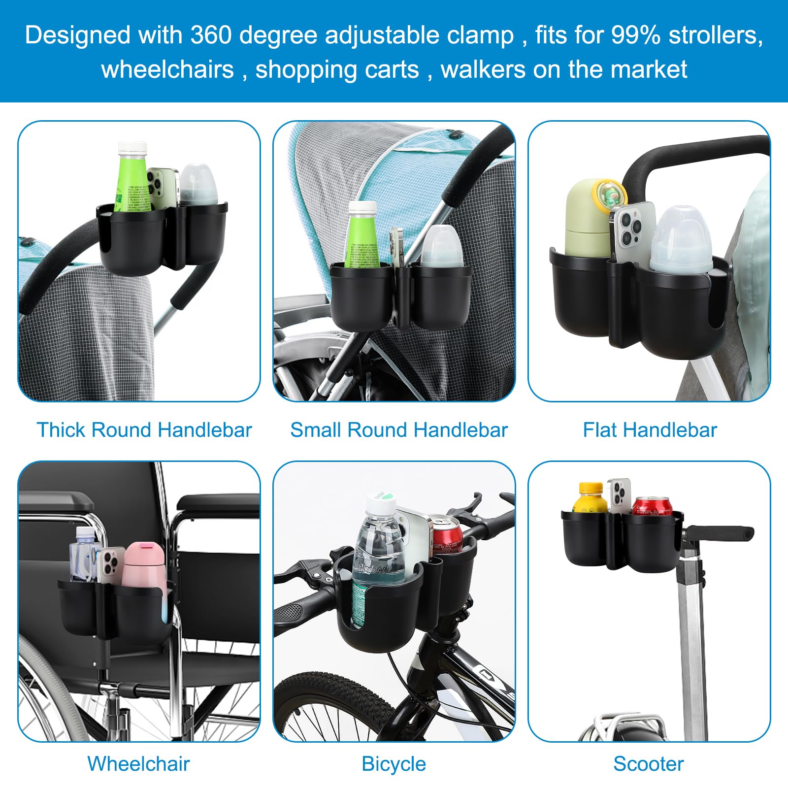 Accmor clip-on design installs or removes easily without tools.