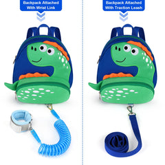 Accmor compact kid backpack fits diapers, wipes, snacks, and a toy.
