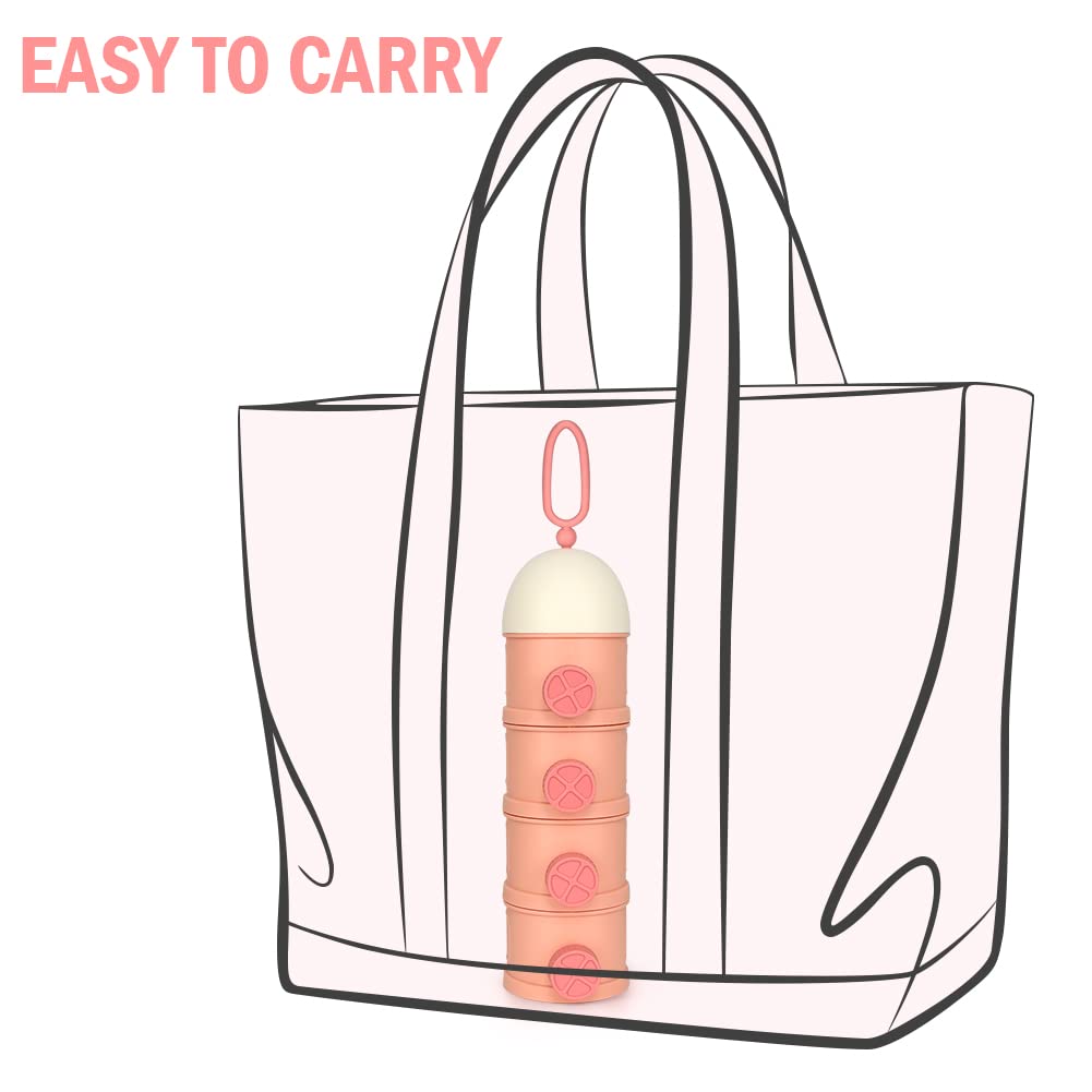 Accmor compact portable powder organizer for busy parents.