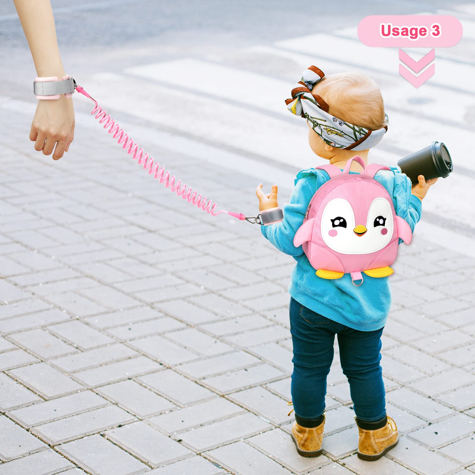 Accmor compact toddler bag fits diapers, wipes, snacks for on-the-go.