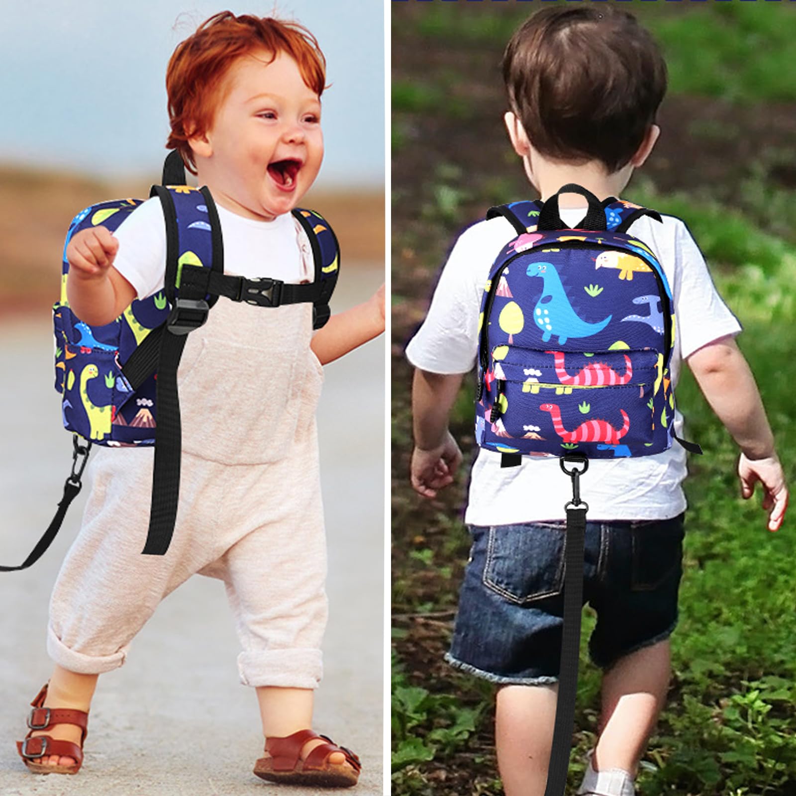 Compact Accmor toddler bag demonstrates fit for diapers, wipes, snacks, and outfit.