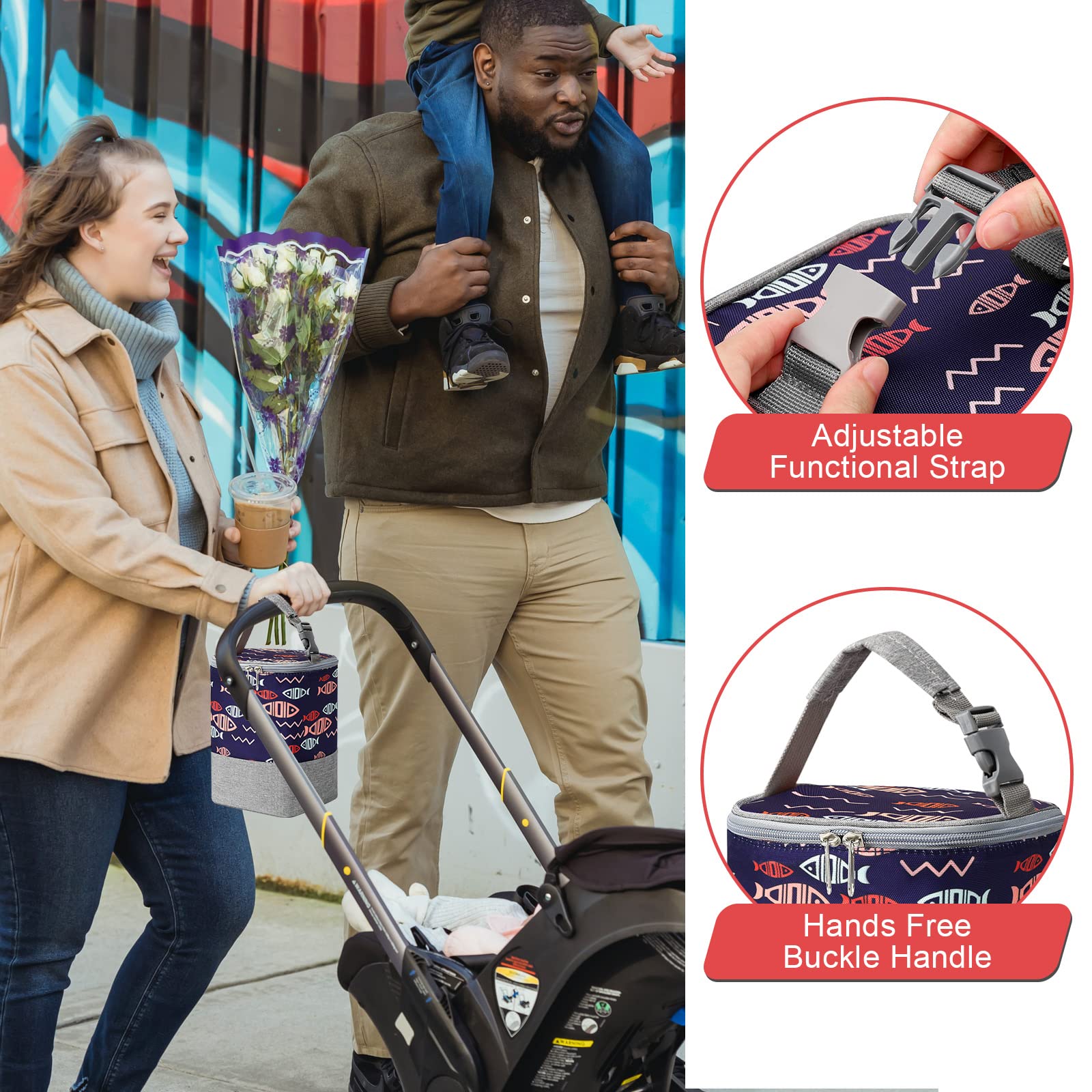 Accmor bag at daycare or travel setting proves practical everyday use.