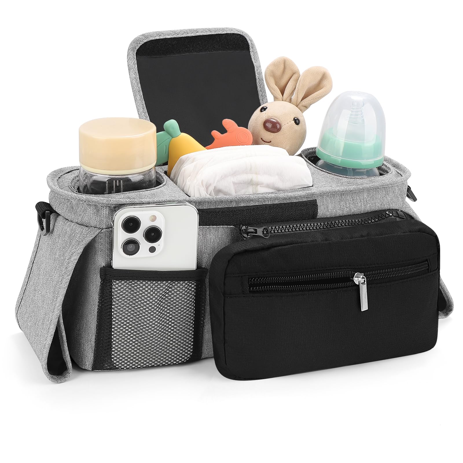 Accmor insulated cup holders preserve bottle temperature for hours.