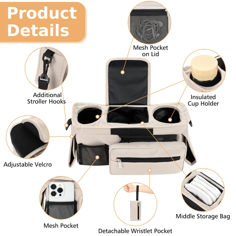 Accmor detachable wristband pocket adds convenient phone storage on walks.