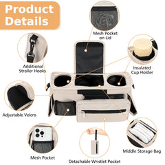 Accmor detachable wristband pocket adds convenient phone storage on walks.