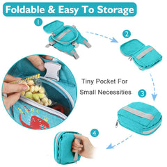Accmor harness soft shoulder straps illustrate comfortable fit for kids