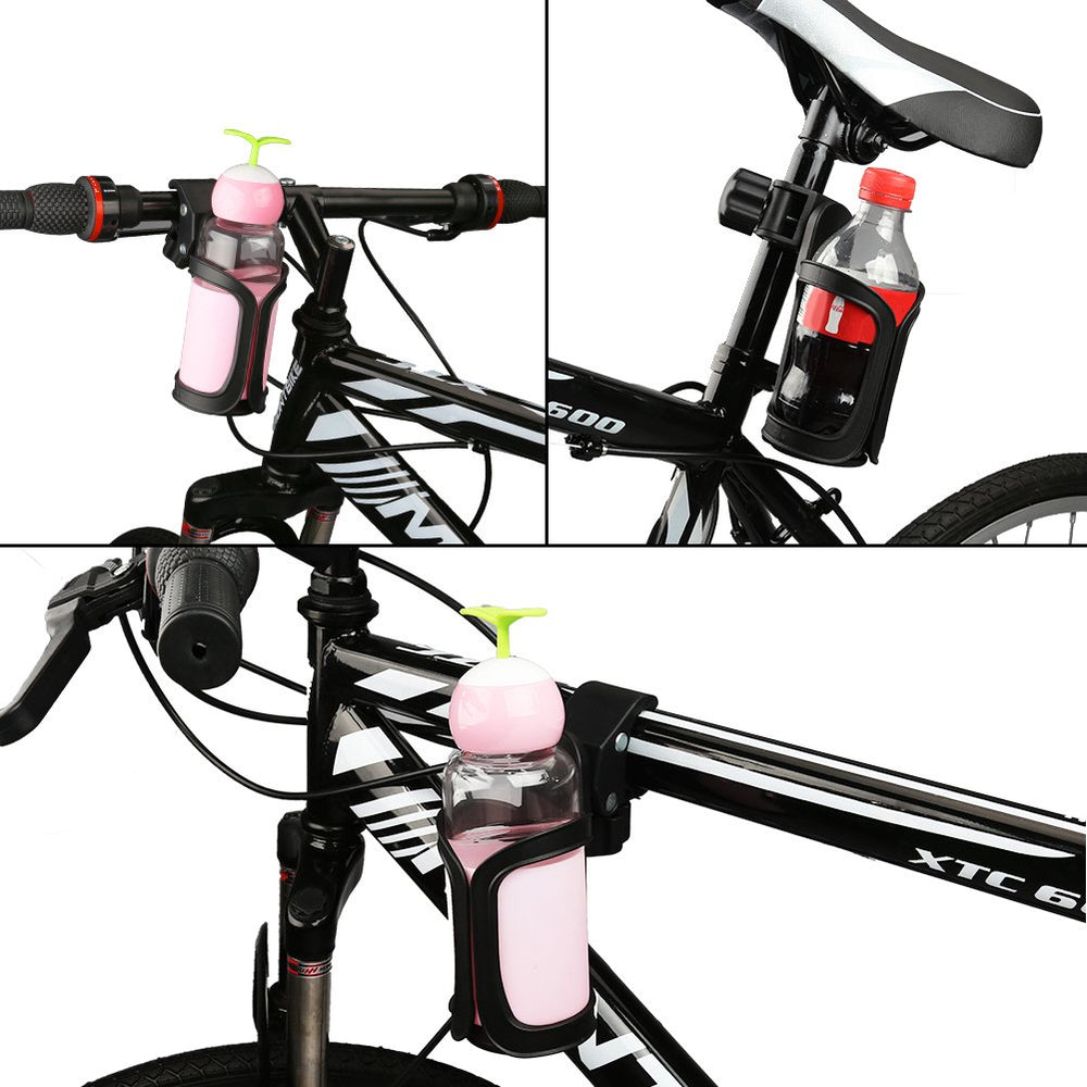 Accmor rotation clamp mounted on down tube or front pipe for flexible positioning.