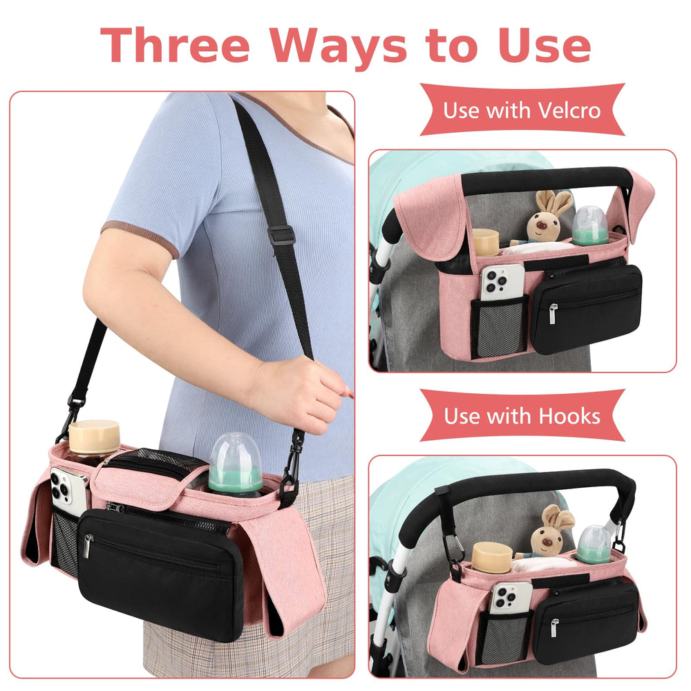 Accmor double insulated cup holders keep bottles cool or warm.