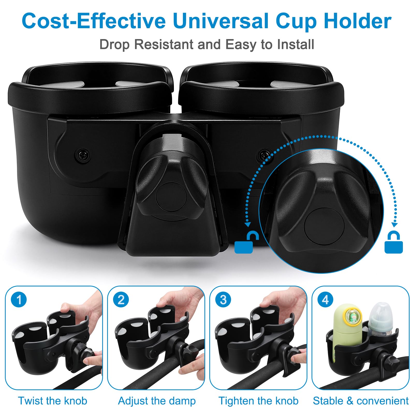 Accmor durable ABS plastic ensures long-lasting everyday use.