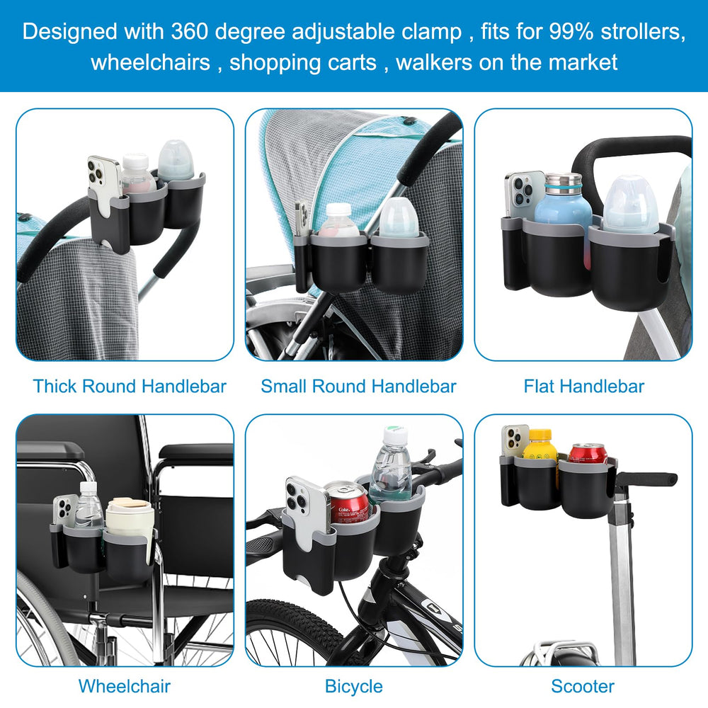 Accmor durable ABS plastic and slip-resistant rubber for on-the-go use.