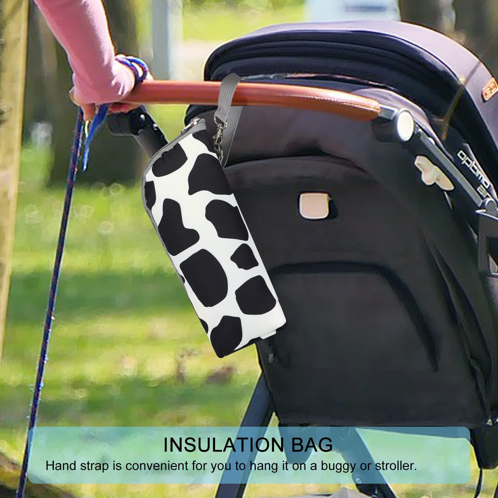 Accmor easy-carry design features a hand strap for bag or stroller compatibility.