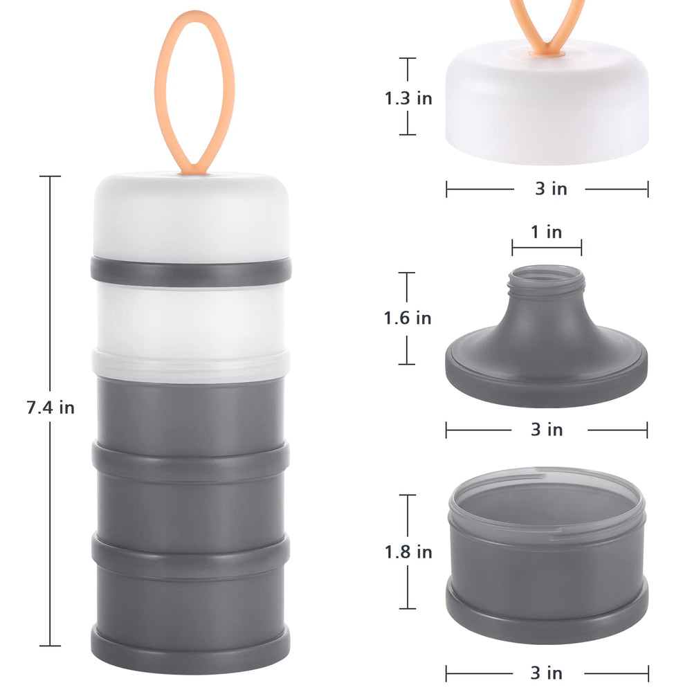 Accmor easy-clean lid system simplifies quick cleanup.