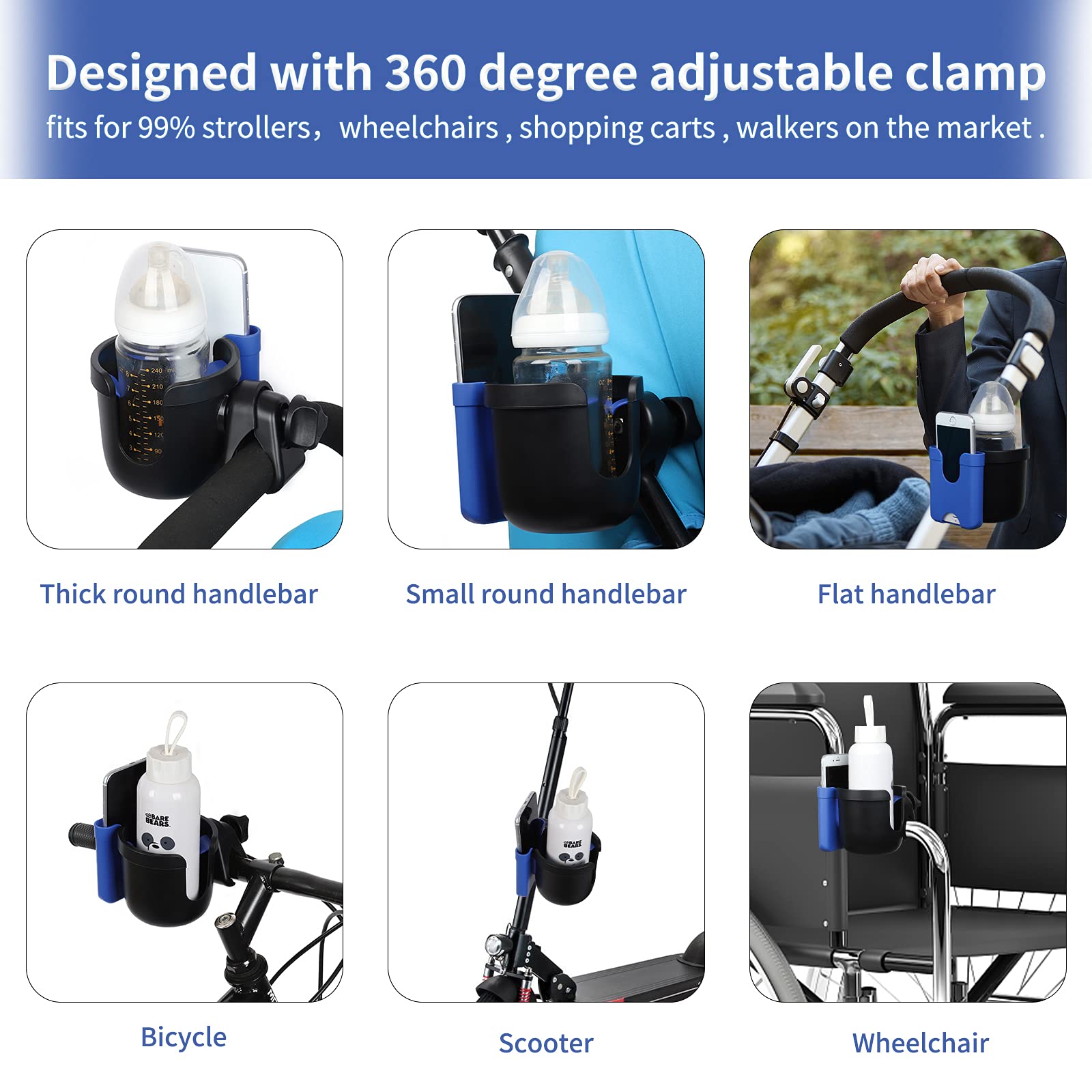 Accmor easy clip-on installation, no tools required