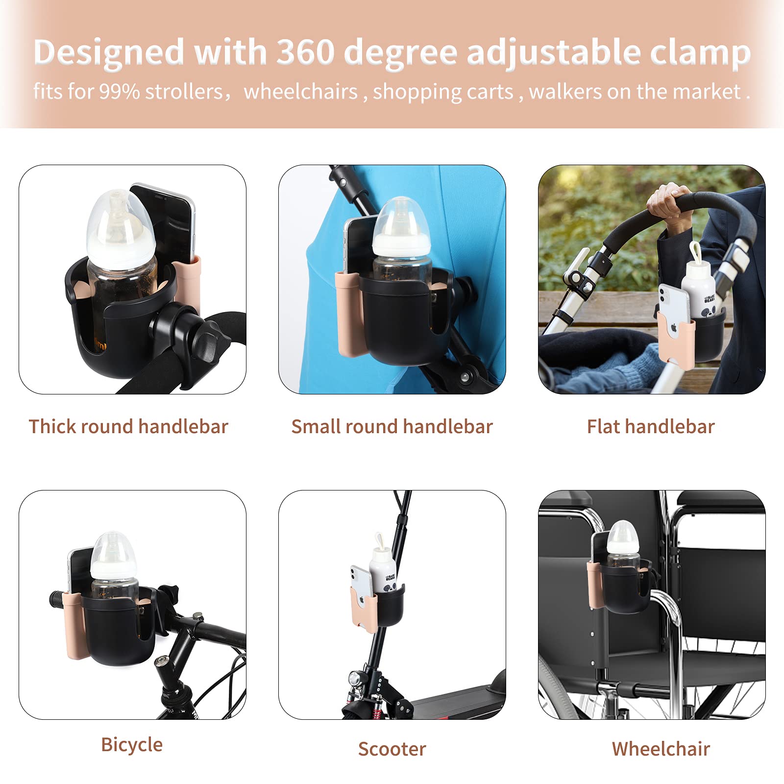 Accmor easy clip-on installation for quick setup