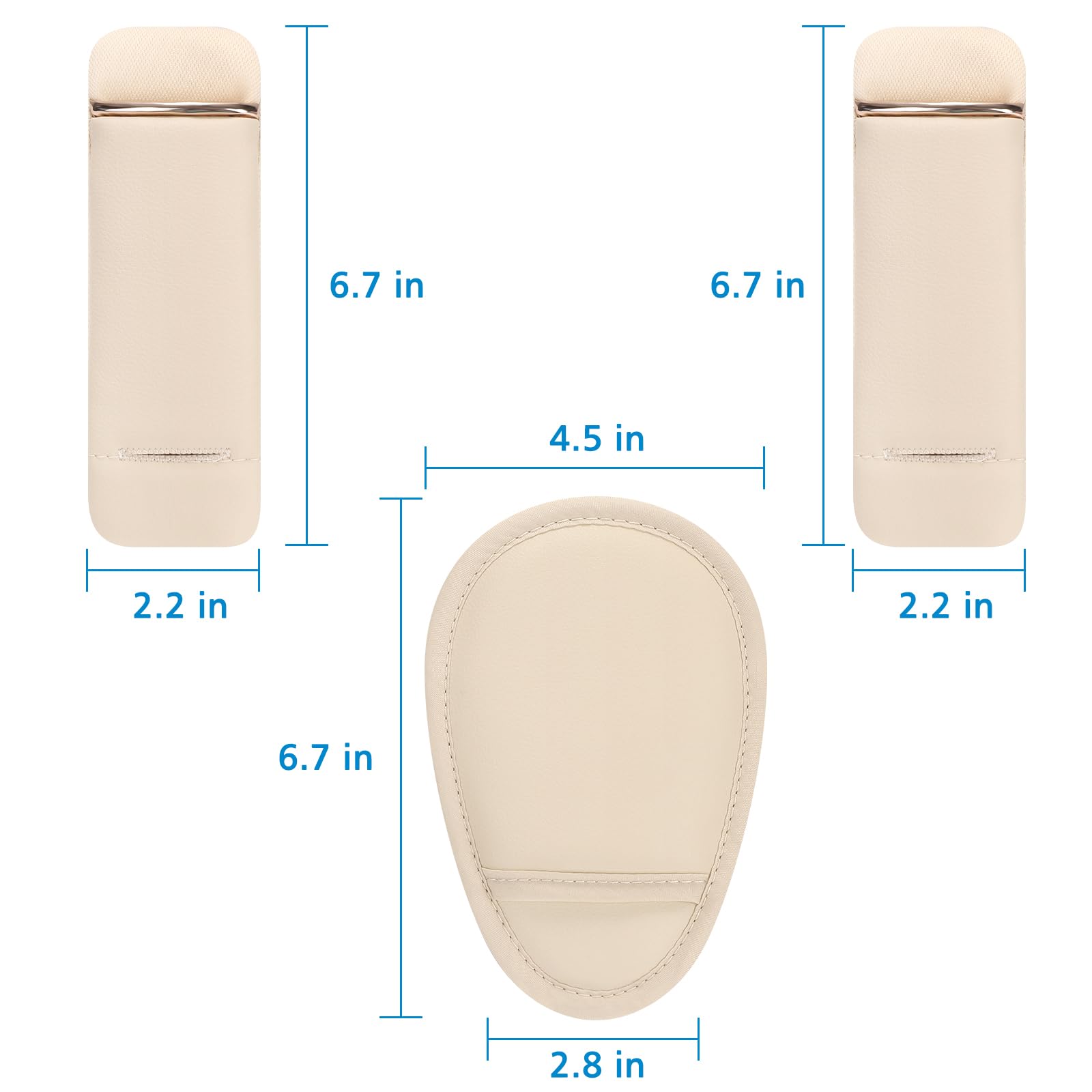 Accmor easy-install strap pad allows quick setup for busy parents.