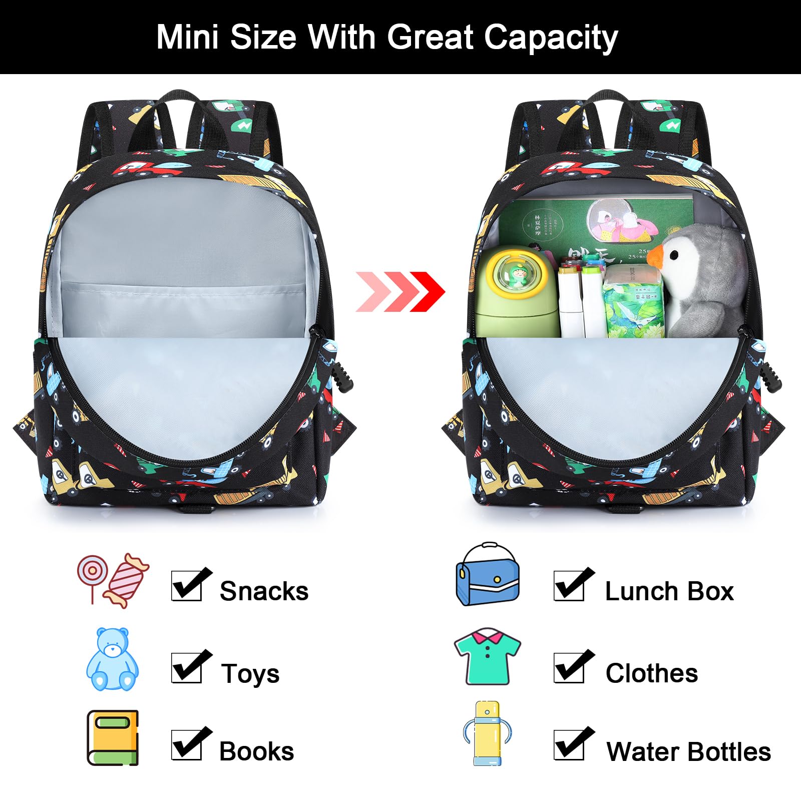 Accmor ergonomic, adjustable shoulder straps for a comfortable fit