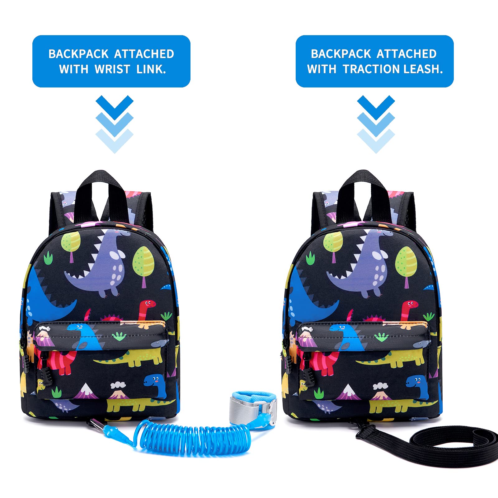 Accmor ergonomic shoulder straps provide comfortable wear during park visits.