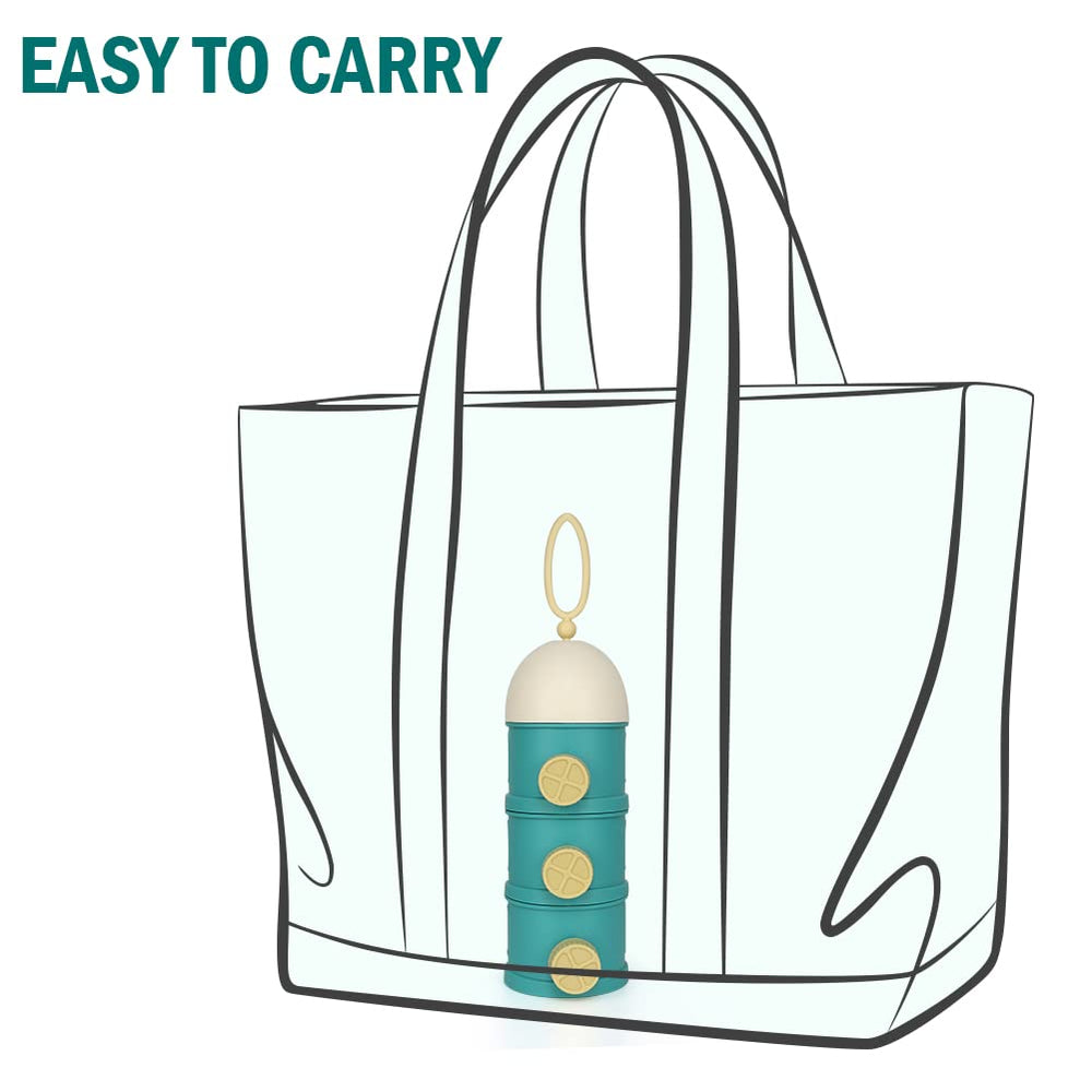 Accmor three independent compartments for organized storage
