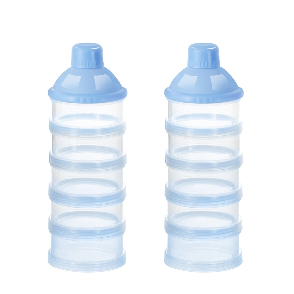Accmor Formula Dispenser On The Go front view shows compact travel-ready design.
