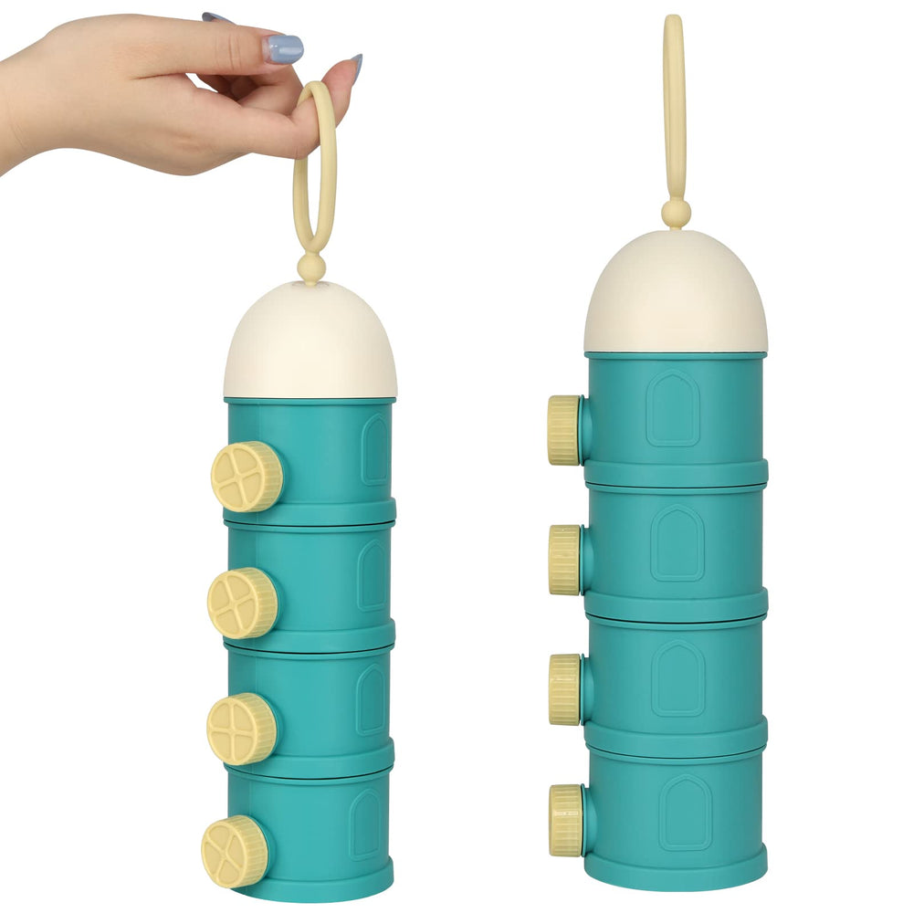 Accmor pour-friendly cap allows one-handed dispensing of formula.