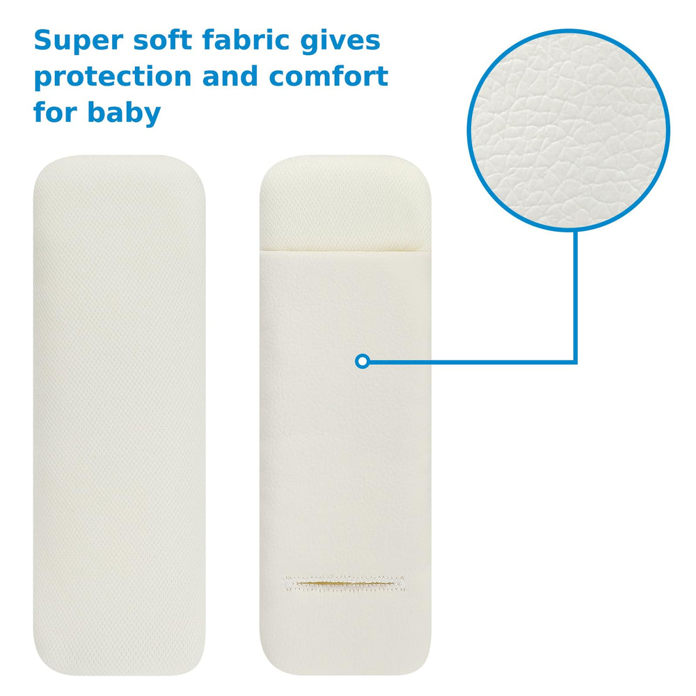 Accmor hip pad for stroller belt cushions the crotch area during outings.