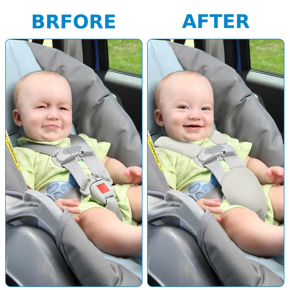Accmor infant-carrier strap pad adds soft support for tiny travelers.