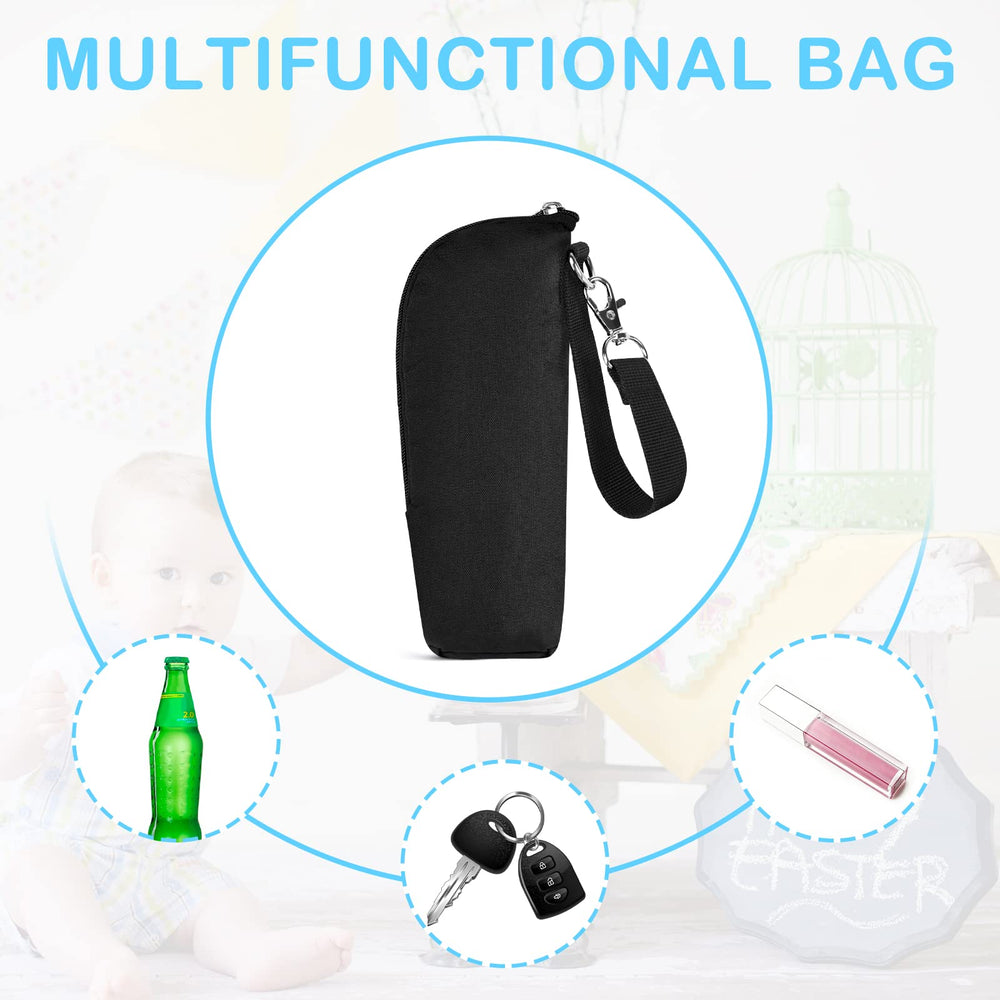 Accmor bag interior lined with aluminum foil for temperature maintenance.