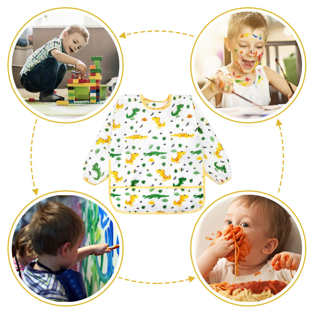 Accmor patterned bibs are lightweight and travel-ready.