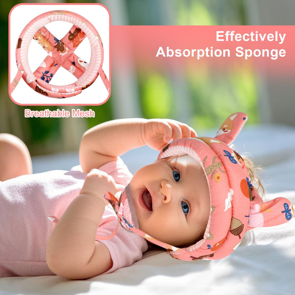 Accmor machine-washable baby helmet for easy cleanup after play