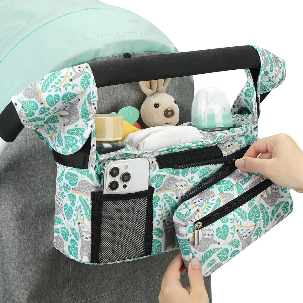 Accmor mesh pocket with detachable strap for quick access.