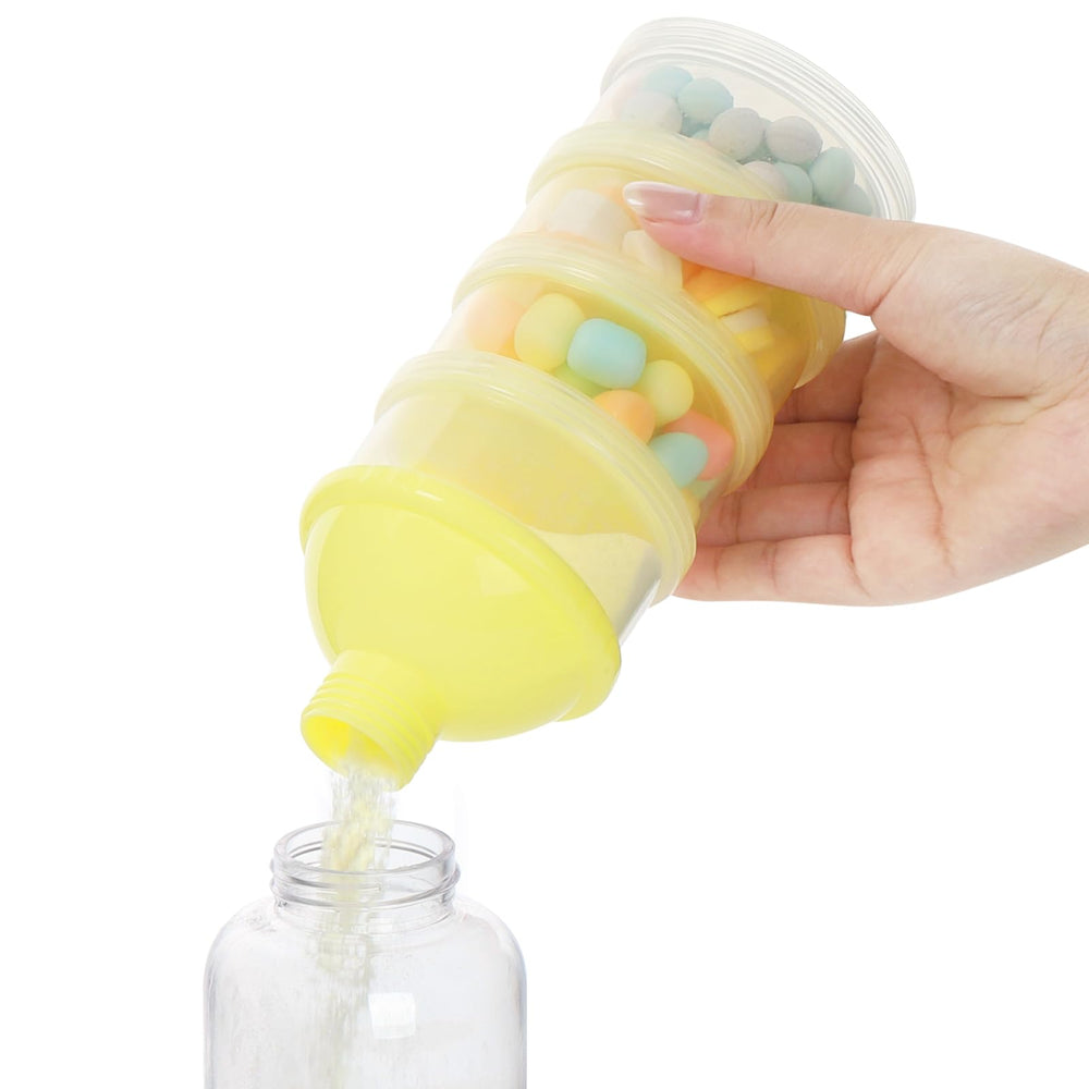 Accmor multi-purpose snack cups ideal for oats, nuts, and baby foods.