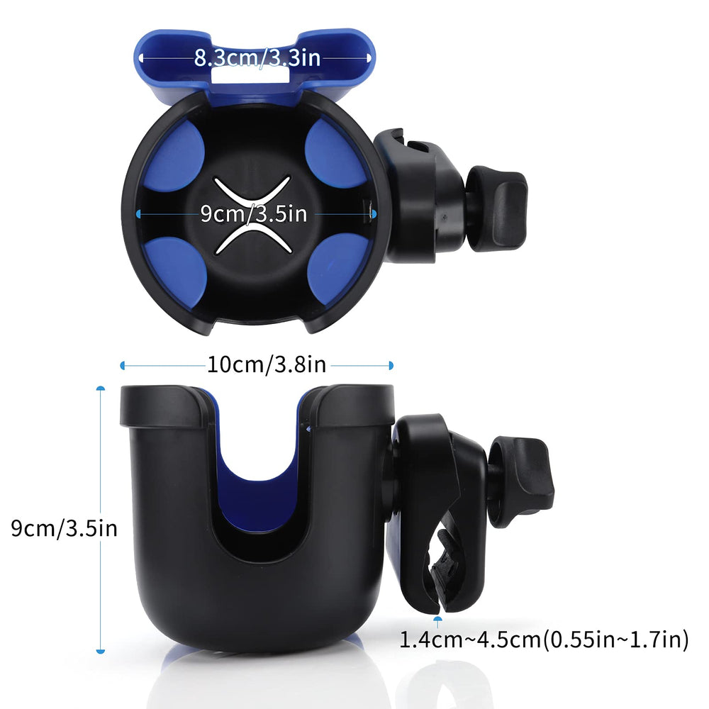 Accmor versatile cup holder for on-the-go meals and drinks.