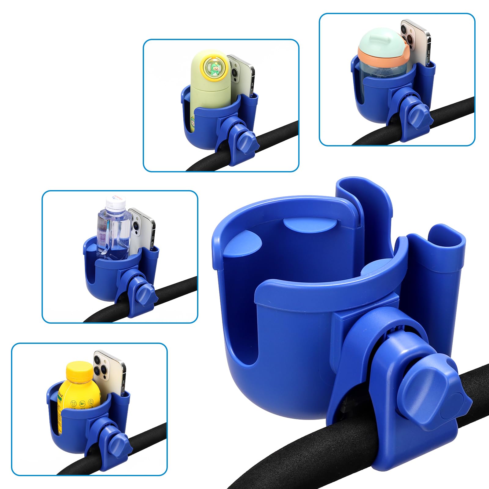 Accmor versatile handlebar-mount for on-the-go use.