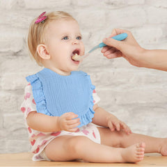 Accmor muslin bibs universal size fitting most babies 0–24 months