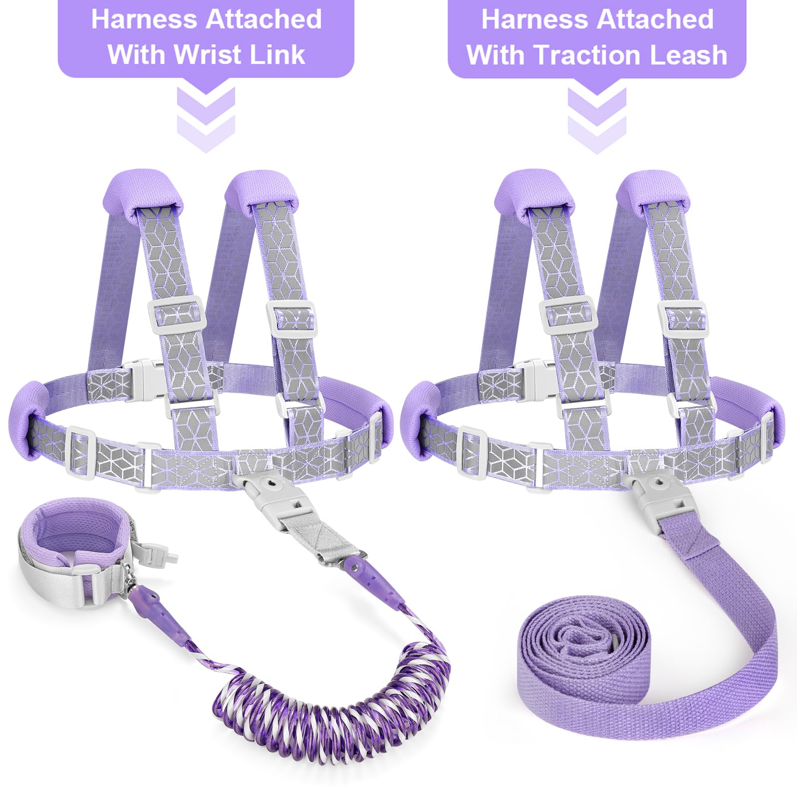 Accmor night reflective belt improves visibility for evening outings.