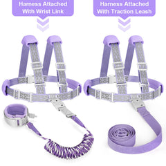 Accmor night reflective belt improves visibility for evening outings.