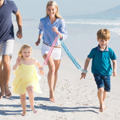 Accmor night reflective belt increases visibility during evening family outings.