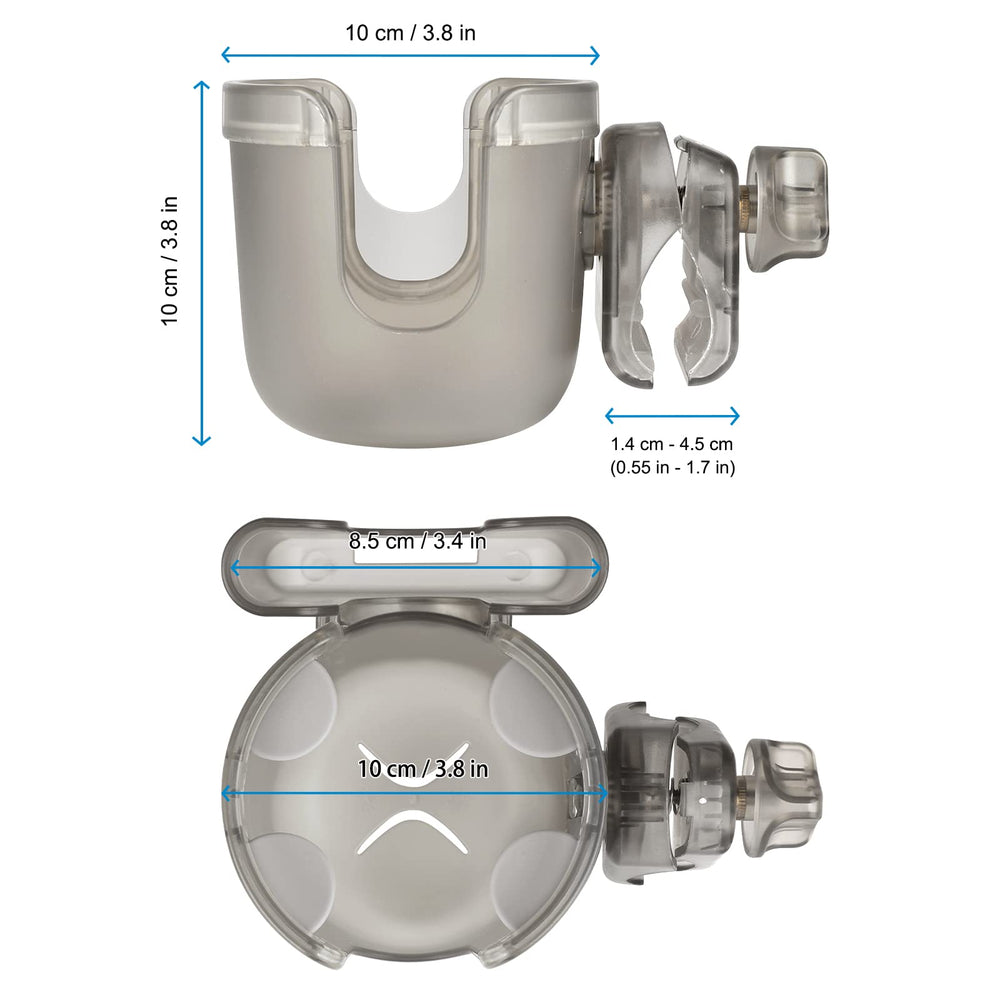Accmor non-slip grip design keeps bottles steady during movement.