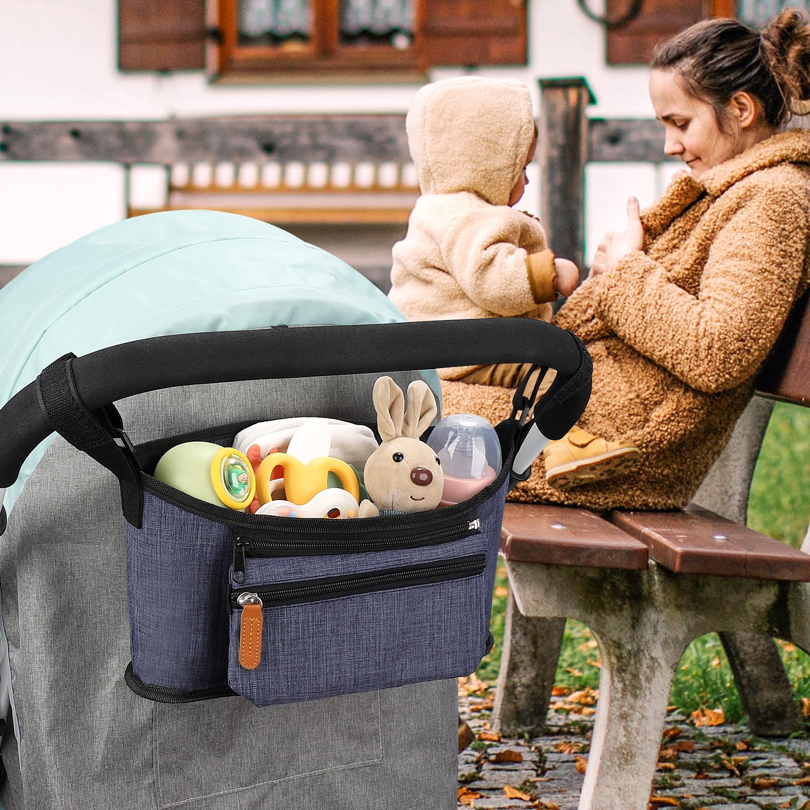 Accmor organizer fits Uppababy, Nuna, Doona, Britax, and more