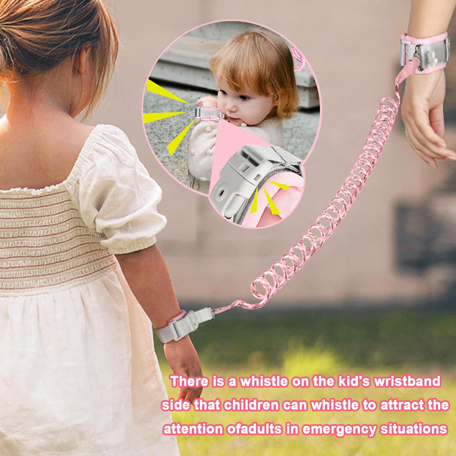 Accmor outdoor travel harness for kids, ideal for zoo, park, or airport trips.