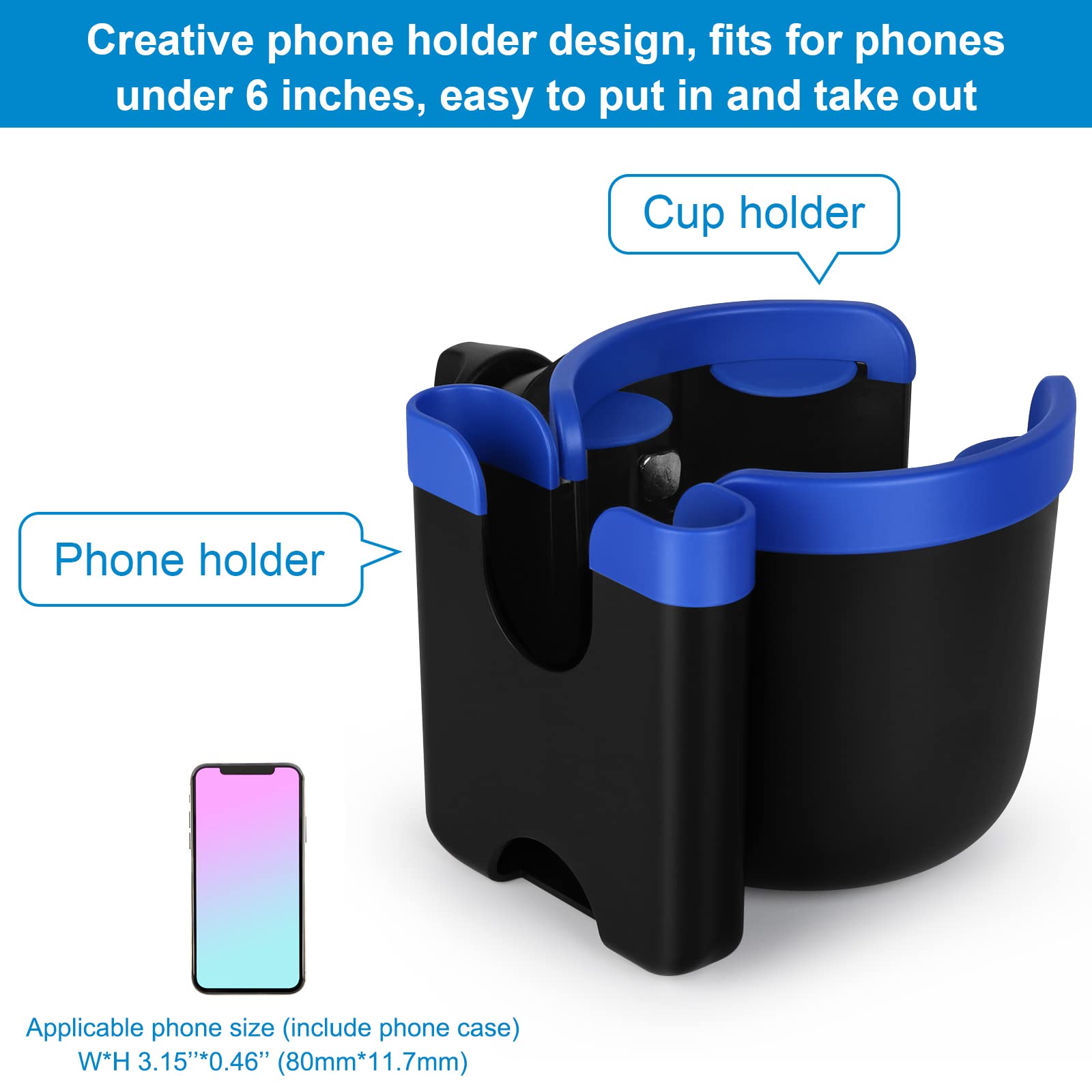 Accmor phone holder for strollers keeps your device accessible on the go.