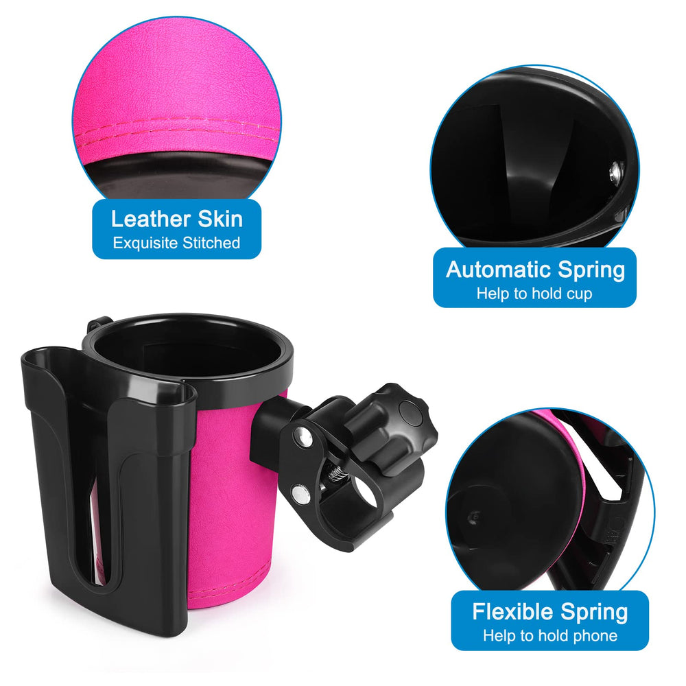 Durable polyurethane skin on Accmor cup holder for odor-free use.